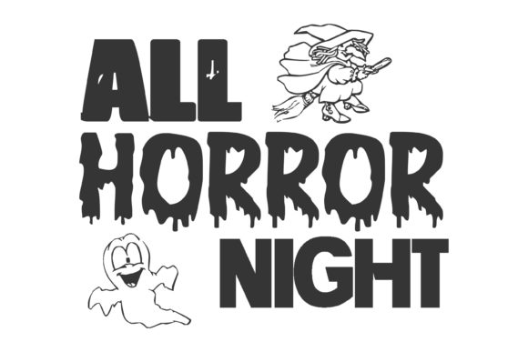 All Horror Night Quote Halloween Embroidery Design Review