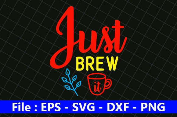Coffee Quote Design, Just Brew It: A Practical Embroidery Review