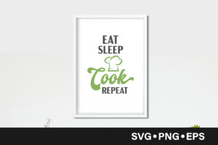 Eat Sleep Cook Repeat Embroidery Design Review