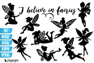 Fairy Silhouettes I Believe in Fairies