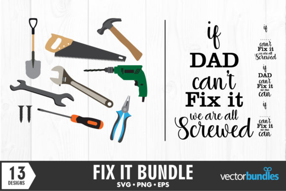 Fix It Clip Art and Quote Bundle Review for Real Embroidery Projects