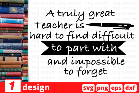 Great Teacher Voice Quote Embroidery Design Review