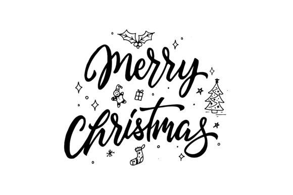 Merry Christmas Handdrawn Quote: A Designer’s Perspective