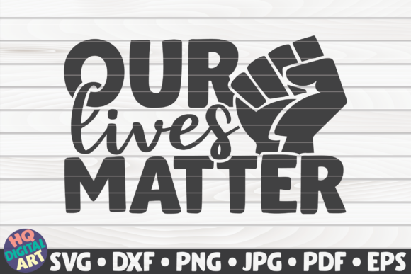 Our Lives Matter BLM Quote Embroidery Design Review