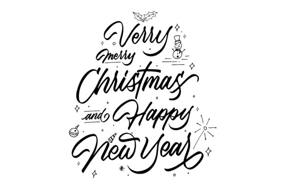 Very Merry Christmas and Happy New Year Embroidery Design Review
