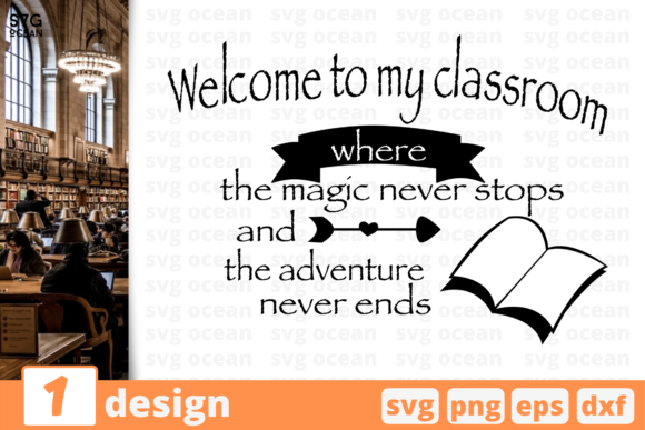 Welcome to My Classroom Quote Embroidery Design Review